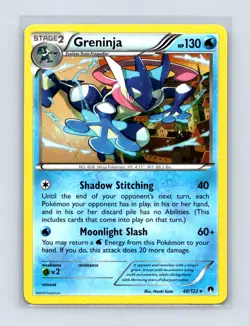 Greninja 40/122 Rare BREAKpoint Pokemon Near Mint - Image 1