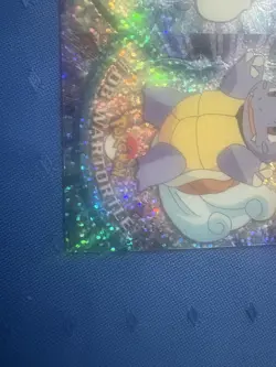 2000 TOPPS CHROME POKEMON SERIES 1 (SPARKLE) UNCUT SHEET SET (WARTORTLE) - Image 5