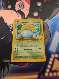 Pokemon Celebrations Venusaur 15/102 Classic Collection Holo - Image 4