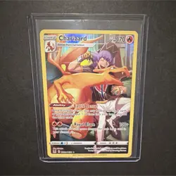 Pokemon TCG Charizard TG03/TG30 Ultra Rare Full Art Holo Lost Origin 2023 - Image 1
