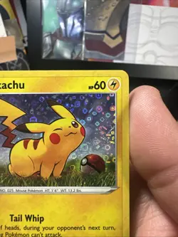 Pokemon Black Star Promo SWSH039 Pikachu 25th Anniversary - Image 5