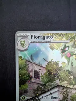 Floragato 197/193 Illustration Rare Full Art Holo SV02 Paldea Evolved 2023 [NM] - Image 2
