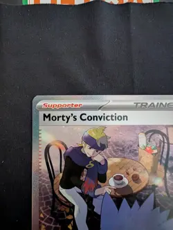 Morty's Conviction 211/162 SV05 Holo Full Art SIR 2024 Pokemon - Image 2