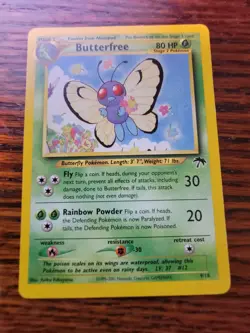 MP! Pokemon TCG Southern Islands Butterfree 9/18 - Image 1
