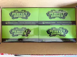 4x Pokemon Perfect Order Pokemon Center ETB Resealed CASE 📦 | New & Sealed ETBs - Image 3