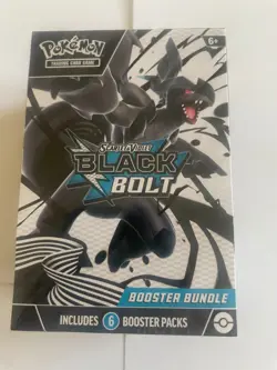 Pokemon TCG Scarlet & Violet Black Bolt Booster Bundle - NEW/FACTORY SEALED - Image 1
