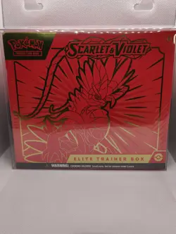 Pokemon TCG Scarlet & Violet Base Elite Trainer Box ETB - Koraidon - SEALED - Image 1