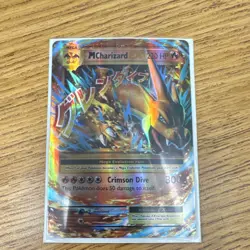 Pokemon M Charizard EX Ultra Rare Holo Full Art 13/108 Evolutions Mega 220 HP - Image 1