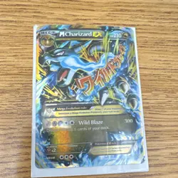 Pokemon M Charizard EX Mega Evolution Ultra Rare Holo Full Art 13/108 230 HP - Image 1