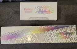 Pokemon Scarlet & Violet Prismatic Evolutions ETB & Super-Premium Eevee Lot - Image 3