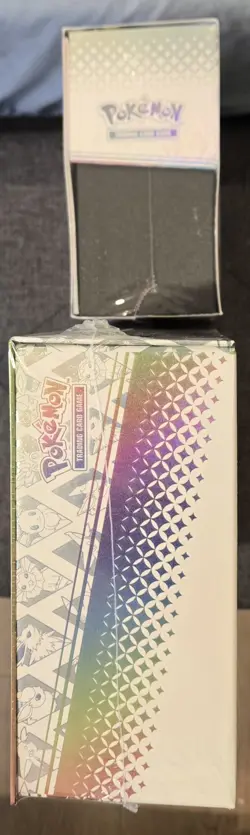 Pokemon Scarlet & Violet Prismatic Evolutions ETB & Super-Premium Eevee Lot - Image 5