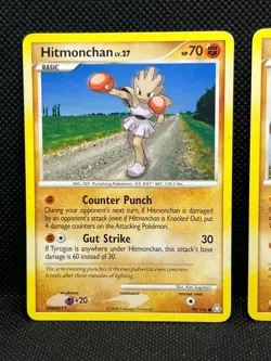Pokemon Tcg Hitmonchan 99/146 & Hitmonlee 100/146 Legends Awakened Non Holo - Image 2