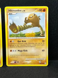 Pokemon Tcg Hitmonchan 99/146 & Hitmonlee 100/146 Legends Awakened Non Holo - Image 3