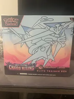 Pokemon Chaos Rising ETB (Pokemon Center Edition) - BRAND NEW, FACTORY SEALED - Image 2