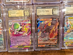 LOT of 24 x Pokemon CGC Pristine Graded Slabs Japanese Pokemon Charizard AR SAR - Image 3