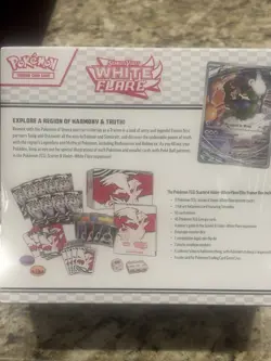 Pokemon TCG Scarlet & Violet White Flare Elite Trainer Box w/ Promo Booster - Image 2