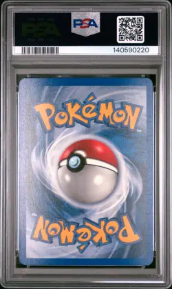 2004 POKEMON EX TEAM MAGMA VS TEAM AQUA #80 TEAM MAGMA BALL-REVERSE FOIL PSA 8 - Image 2