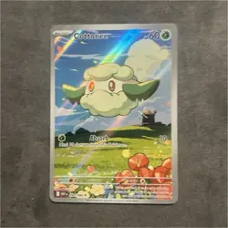 Pokemon Cottonee Illustration Rare Holo 60 HP 090/086 SV: White Flare English - Image 1