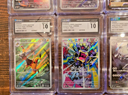 LOT of 20 x Pokemon CGC 10 Graded Slabs Japanese Pokemon Terastal Evolutions - Image 5