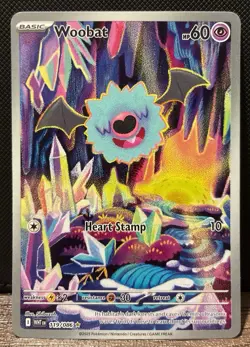 Woobat 119/086 IR NM - Pokemon TCG White Flare [FAST SHIPPING!!] - Image 1