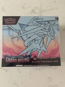 Pokemon TCG Chaos Rising Pokemon Center ETB! Brand New Factory Sealed - Image 1