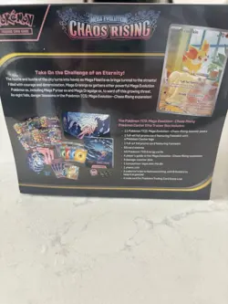 Pokemon TCG Chaos Rising Pokemon Center ETB! Brand New Factory Sealed - Image 3