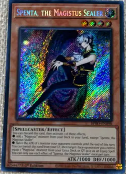 Spenta, the Magistus Sealer BPRO-EN098 Yu-Gi-Oh! NM - Image 1