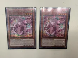 Yu-Gi-Oh! 2x Fairy Tail - Matchgiru 1st Ed Starlight Rare BLZD-EN016 - Image 1