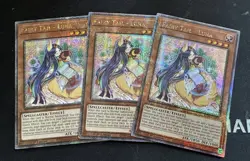 Yugioh 3x Fairy Tail - Luna RA01-EN009 Quarter Century Secret Rare Mint! - Image 1