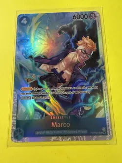 One Piece PRB02-008 Marco SR Premium Booster -The Best- Vol. 2 Foil English NM - Image 1