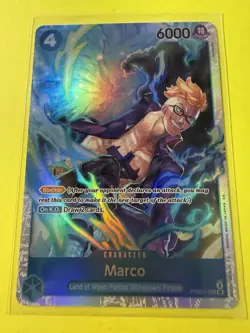 One Piece PRB02-008 Marco SR Premium Booster -The Best- Vol. 2 Foil English NM - Image 2