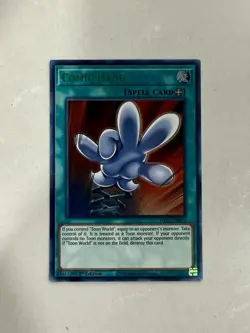 Comic Hand (Green) DLCS-EN077 Dragons of Legend: The Complete Series 1st Ed LP - Image 1