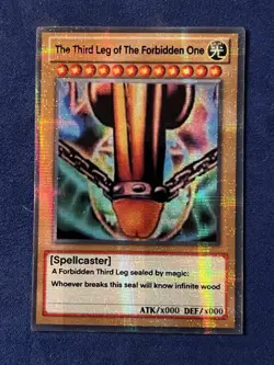Yu-Gi-Oh! TCG Third Leg Of The Forbidden One Custom Starlight Rare - Image 1