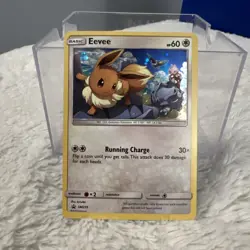 Black Star Promo set Eevee HOLO #SM235 Sun & Moon Pokemon Card NM - Image 1