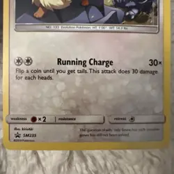 Black Star Promo set Eevee HOLO #SM235 Sun & Moon Pokemon Card NM - Image 4