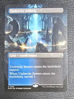 Undercity Sewers Borderless Card Game Murders at Karlov Manor Regular Edition - Image 1