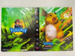 ULTRA PRO POKEMON CARD FOLDER TRADING CARDS ALBUM RAICHU CHARIZAR 240 POCKETS - Image 1