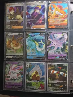 Pokemon • 225-Card Binder Collection NM + Ancient Mew 2000 Holo Promo Excellent - Image 4
