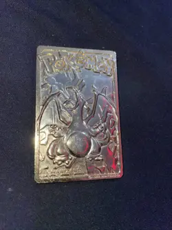 23k gold pokemon cards charizard Burger King Promo - Image 1