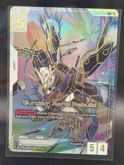 Gundam Card Game - GD01 Newtype Rising LR++ Gundam Aerial Rebuild GD01-067 - Image 1