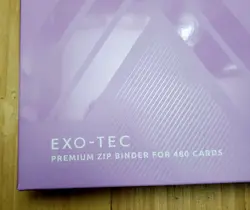 Vault X Exo-Tec - Purple 12 Pocket Zip Binder - Fits 480 Cards - New - Image 2