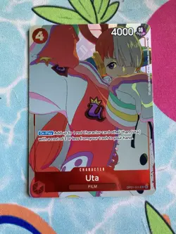 Uta Gift Collection 2023 OP01-005 Alt Art Promo Rare Limited One Piece Card - Image 1