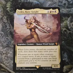 1x Celes, Rune Knight ~ Extended Art NM-Mint, English Commander: Final Fantasy M - Image 1