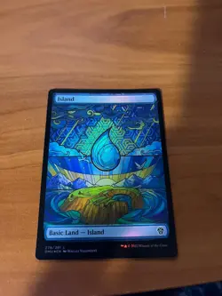 MTG FULL ART FOIL SHOWCASE Island Dominaria United (278) LP FREE SHIPPING - Image 3