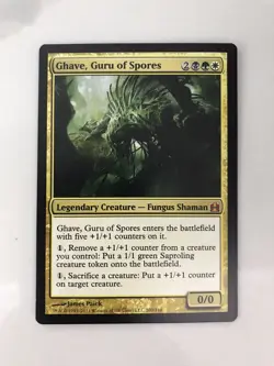 Ghave Guru of Spores MTG Magic the Gathering Card NM Near Mint Commander - Image 1