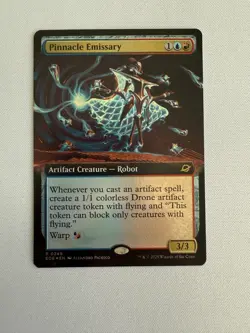 Pinnacle Emissary (Extended Art Foil) - Edge of Eternities (EOE) #349 - Image 1