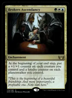 Brokers Ascendancy 170 Foil R Streets of New Capenna - Image 1