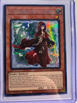 YuGiOh Lo, the Prayers of the Voiceless Voice MP25-EN052 Secret Rare 1st Edition - Image 1