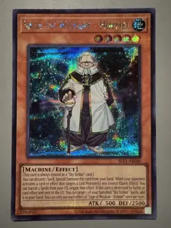 YUGIOH SAGE OF WISDOM - HIMMEL ASIA ENGLISH EDITION SLF1-AE040 SECRET RARE - Image 1