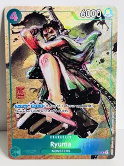 Ryuma P-072 Premium Card Collection Best Selection Vol.3 Promo ONE PIECE TCG NM - Image 1